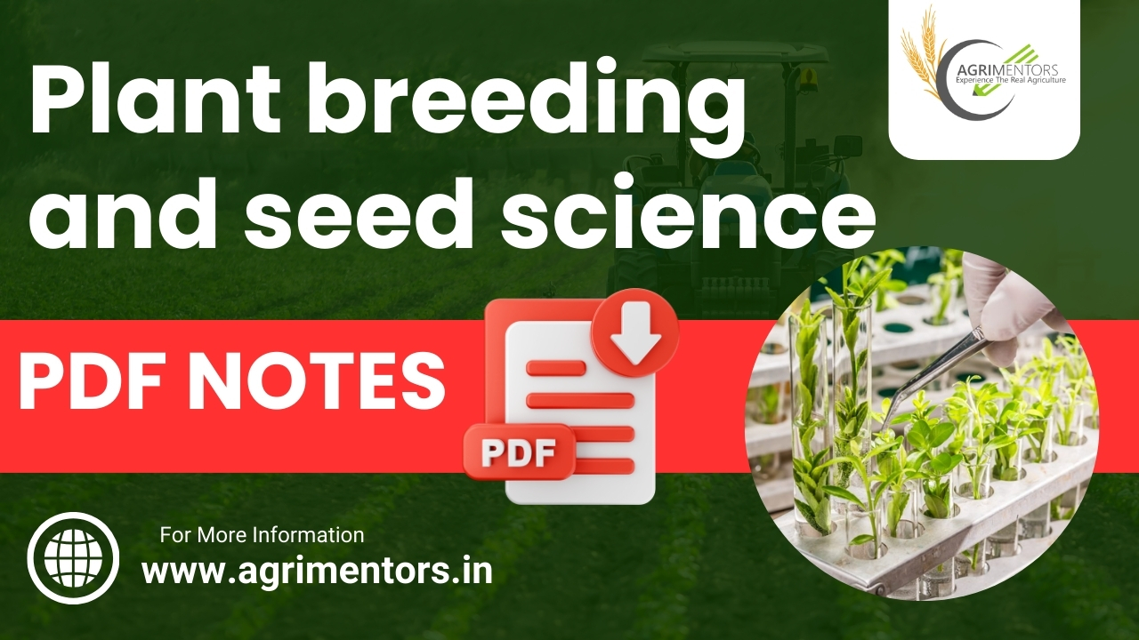 Plant breeding and seed science